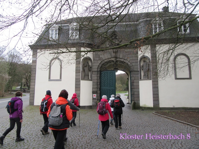Kloster Heisterbach mit Text